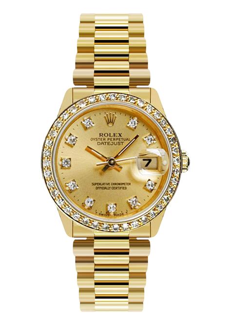 rolex datejust 31 yellow gold and diamonds|Rolex Datejust 31mm price.